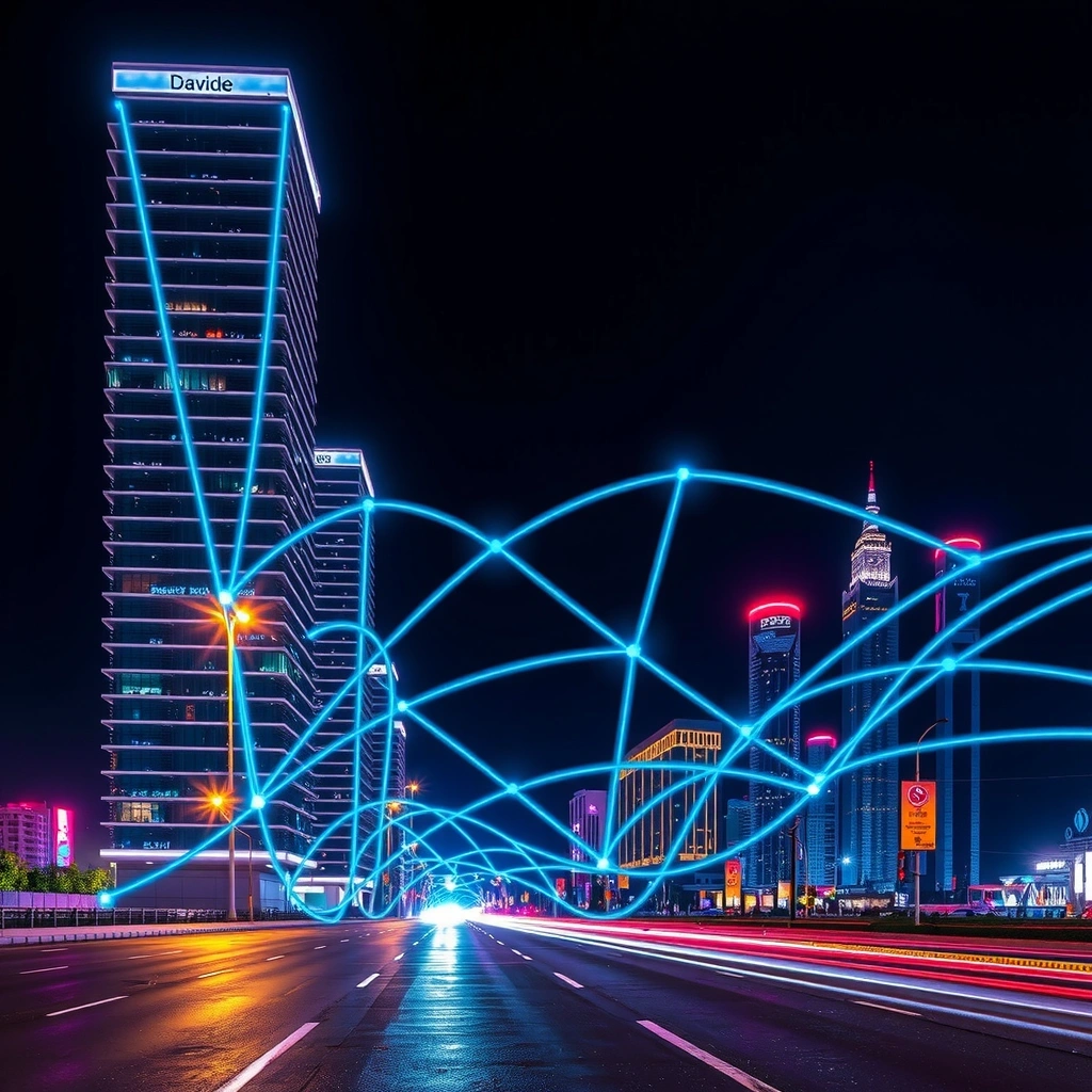 Server infrastructure representing data processing