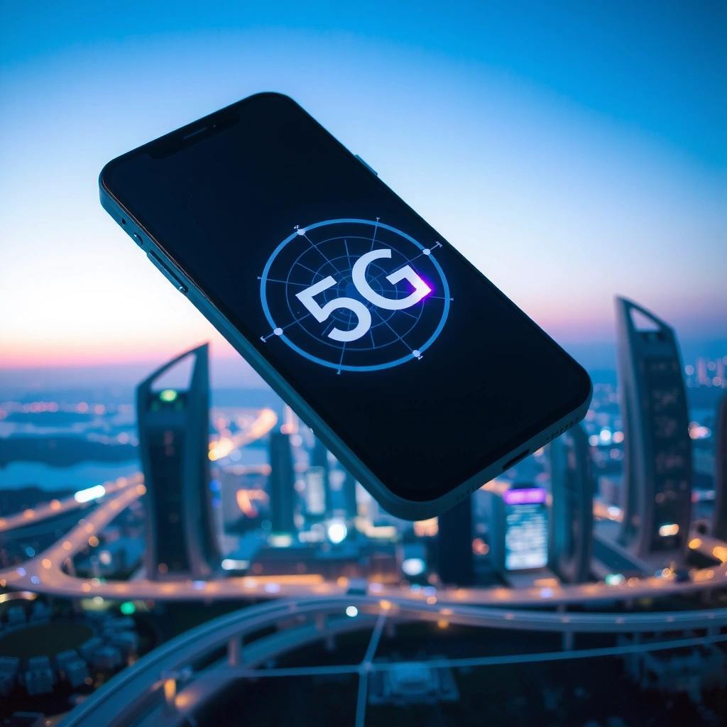 Futuristic 5G Smartphone